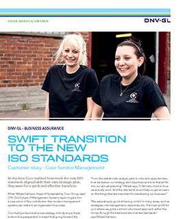 Customer story: Coor Service Management