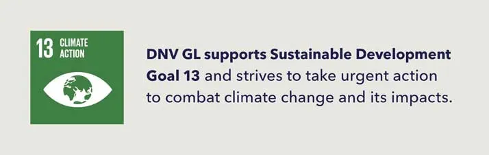 DNV GL supports SDG 13