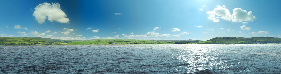 Sea Land Sky - Broader view