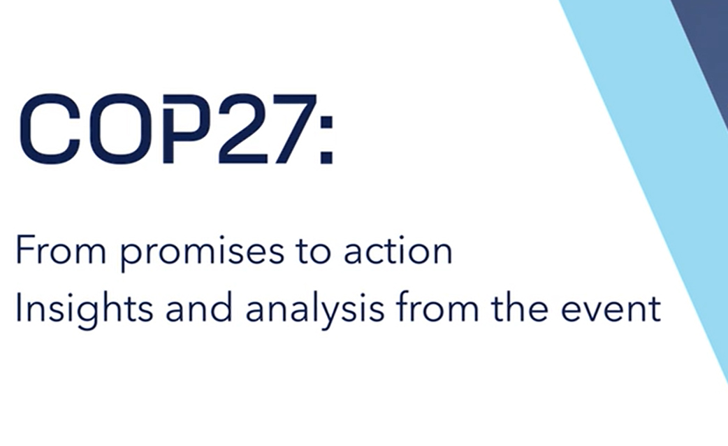 COP27 on-demand webinar recording